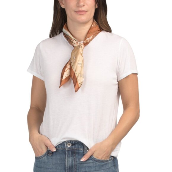 LA VALENTINA Multi 2pk Square Scarves - Picture 1 of 2